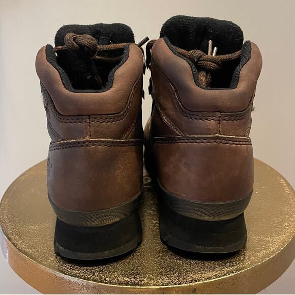 Vintage Timberland Women's 6.5M Hiking Boots | 90s Brown Leather, Thailand Rare - Picture 14 of 15